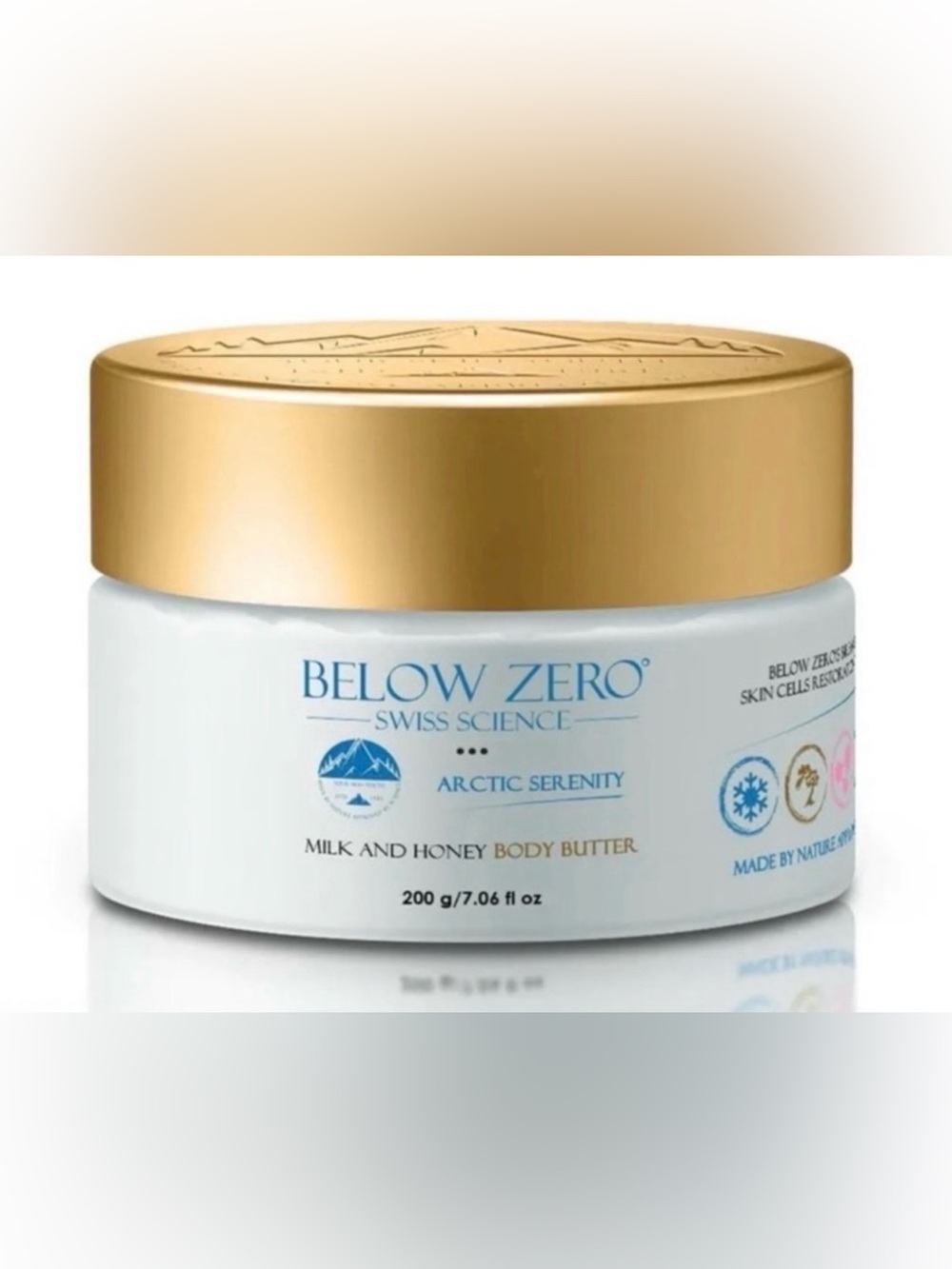 Below Zero Arctic Serenity Milk & Honey Body Butter - Retail $160